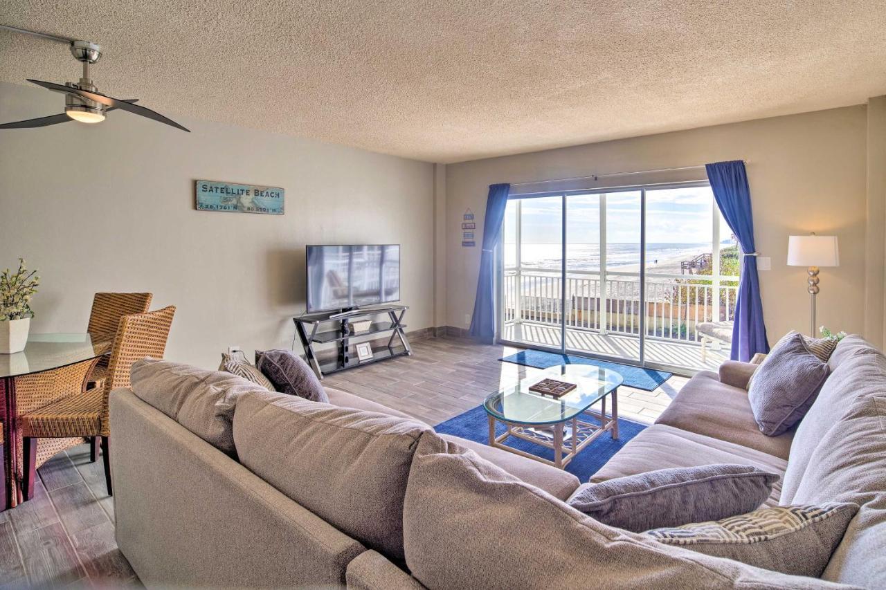 Walk To Shore Satellite Beach Condo With Ocean View Exterior photo